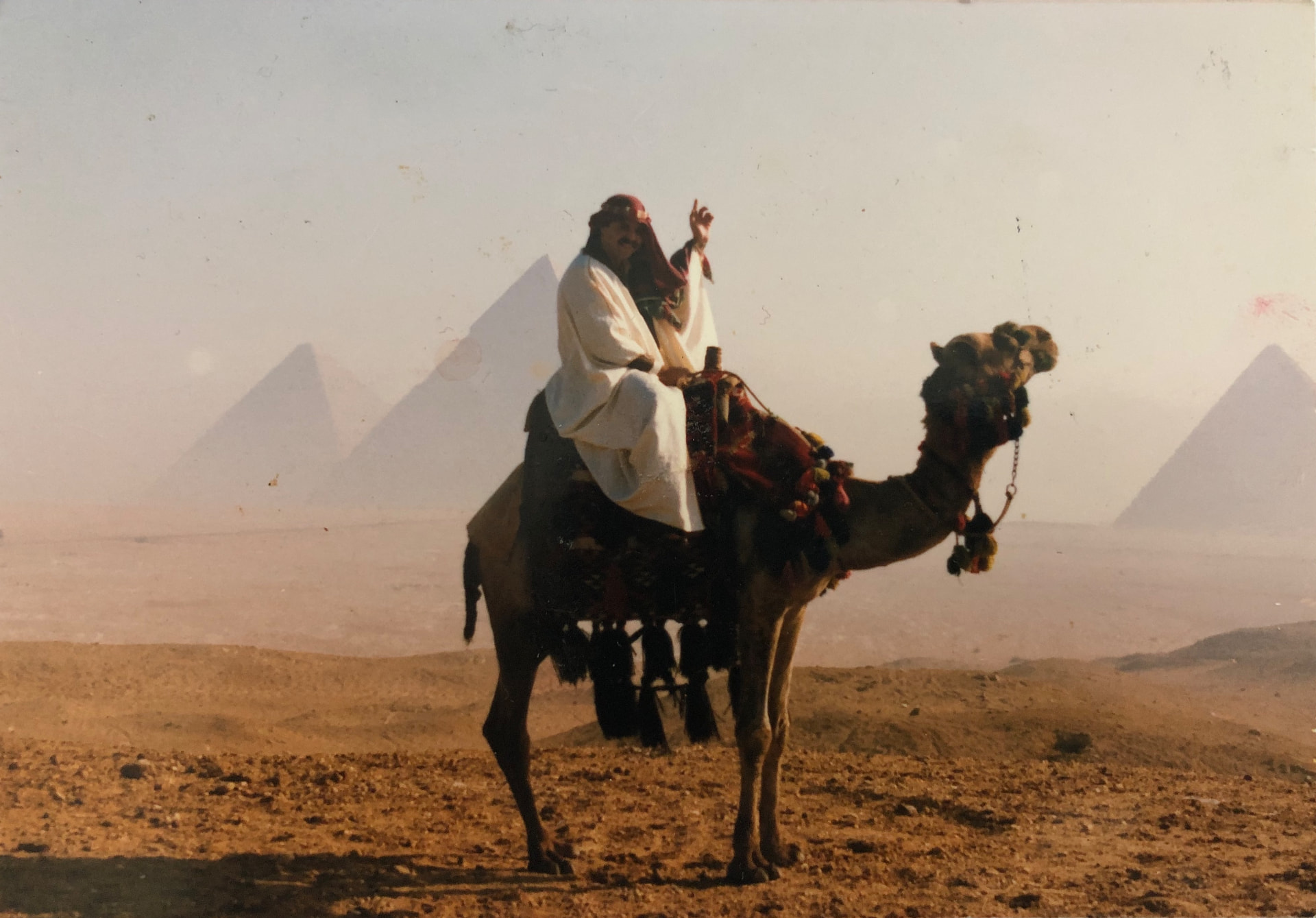 Michael Langston in the Middle East, circa 1978